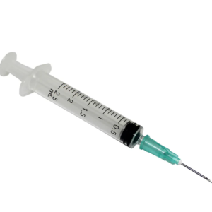 Seringas BD™ 2.5 ml com agulha montada, cone Luer concêntrico 21G